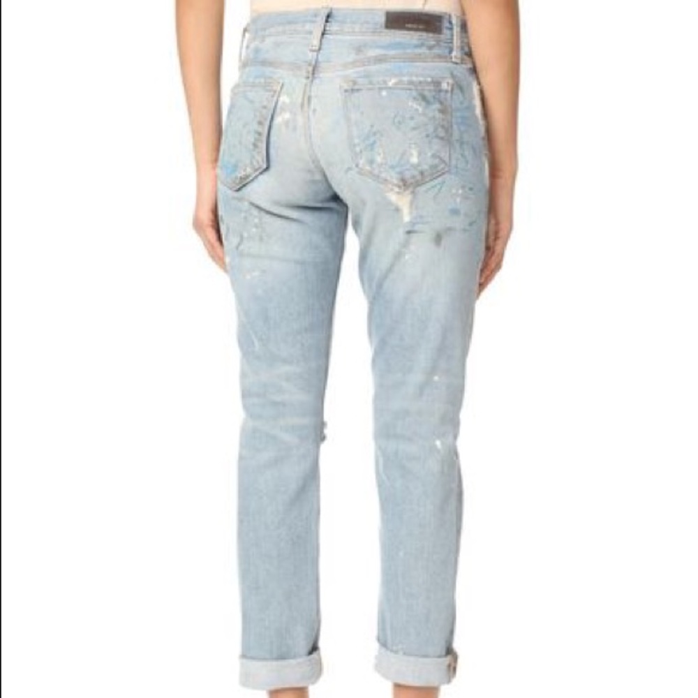 Baldwin Kennedy low rise boyfriend jeans size 27 waist - Picture 2 of 14